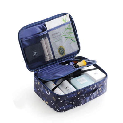 

Magic Travel Pouch Drawstring Portable Travel Cosmetic Bag Makeup Toiletry UK