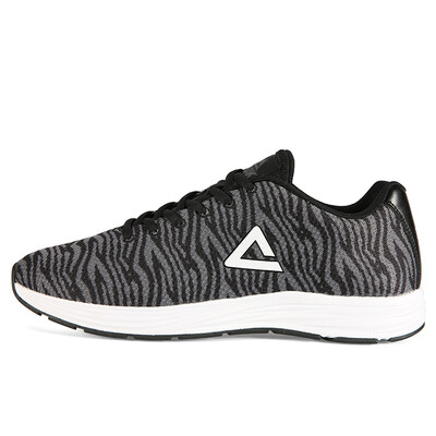 

PEAK mens shoes autumn&winter models lightweight shock-absorbing running shoes comfortable casual sports shoes men DH740601 black steel gray 42 yards