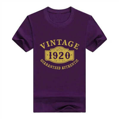 

1920 Authentic 98 Years Old 98th B-Day Birthday Gift Mens T-Shirt