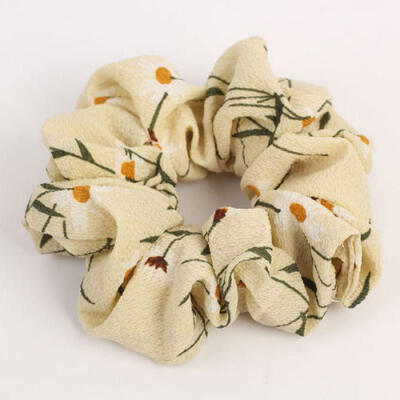 

Women Elastic Hair Rope Ring Tie Scrunchie Ponytail Holder Flamingos Hair Band