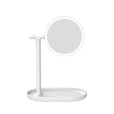 

MUID flip second generation smart makeup mirror smart home HD LED makeup mirror light beauty makeup mirror birthday Valentines Day gift to send girlfriend creative gift star black