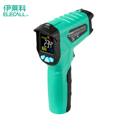 

ELECALL thermometer -50-550 °C with ambient temperature&humidity handheld infrared thermometer digital display electronic temperature tester non-contact EIRT550E