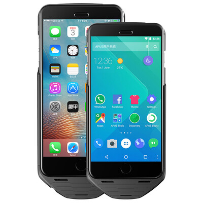 

Armor (MESUIT) i6P Смартфон Корпус Dual System / Dual SIM Dual Standby / Мобильное хранилище для iPhone6Plus / 6S Plus Apple Creative Smart Peripherals