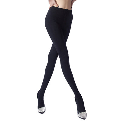 

Jingdong supermarket Langsha LangSha pantyhose stockings 400D Milan velvet plus crotch pantyhose autumn&winter in the thick underwear pants 1 black all