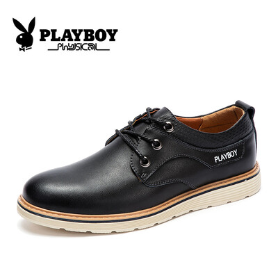 

Playboy PLAYBOY mens Korean fashion trend wild casual shoes CX39209 black 43