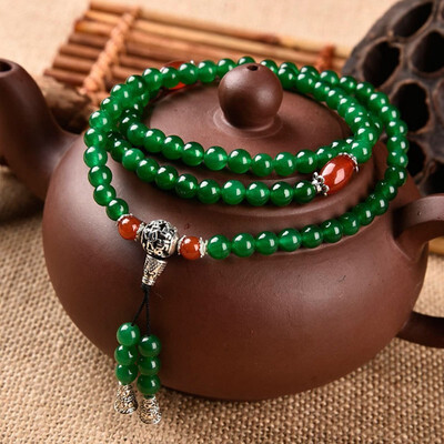 

Natural chalcedony bracelet colored gemstone bracelet popular logo jewelry jewelry store source