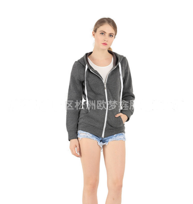 

Fashion sweater basic European&American womens wear loose&thickened Cotton Hooded Sweater