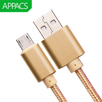 

APPACS Micro USB Cable Fast Charging Mobile Phone Andriod Cable Adapter 5V2A 1m 2m 3m USB Data Charger Cable for Samsung HTC LG