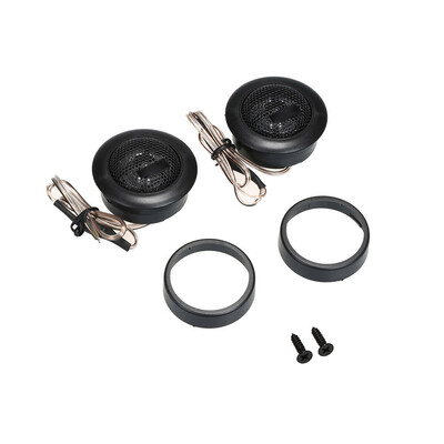

Dome Tweeter 2 Pcs Car Stereo Treble Speaker Auto Accessories for Car Stereo Flush Surface Mount 49mm Diameter