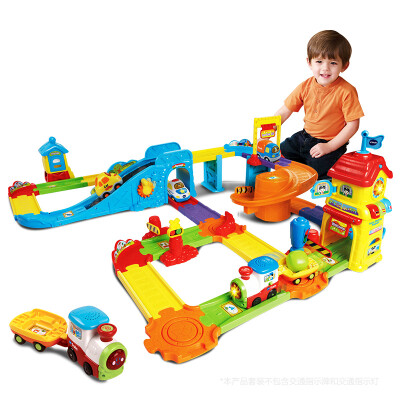 

VTech Vtech Magical Railcar Train Station Boy Electric Toy Train Children's Holiday Gift Deluxe Edition