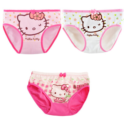 

Hello Kitty (HELLO KITTY) children's underwear girls cotton underwear 3 loaded KTN077 150/75