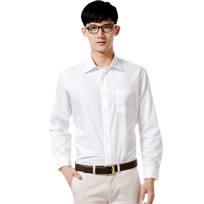 

Yu Zhaolin long - sleeved shirt men &39s business casual color solid shirt