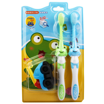 

Frog Children Soft Toothbrush for Gum Care 2 color varies