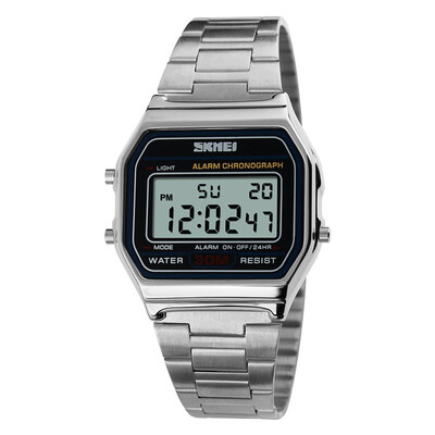 

Luxury Vintage Luminous Cool Digital Men Women Bussiness Wristwatch Couple Watch 3ATM Water-resistant Multi-function Unisex Sports