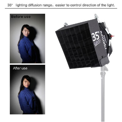 

Aputure EZ BOX Portable Photography Studio Diffuser Cloth Softbox Fabric Grid Kit with Carrying Bag for Amaran AL-528 & HR-672