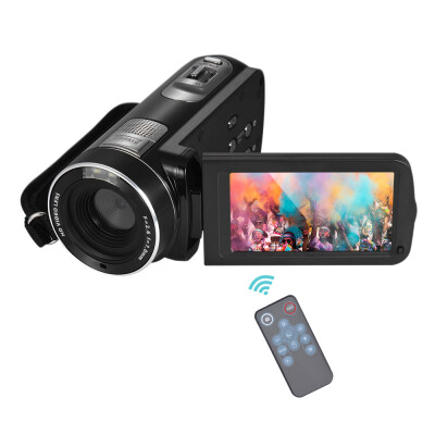 

1080P Full HD Digital Video Camera Camcorder 16× Digital Zoom with Digital Rotation LCD Touch Screen Max 24 Mega Pixels Support F