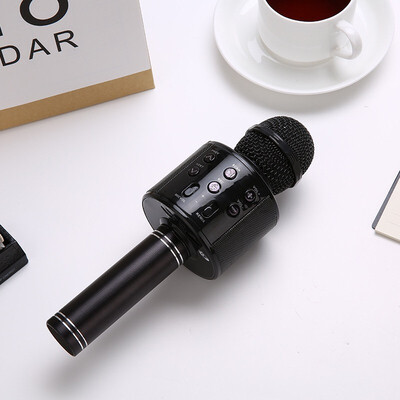 

Wireless Bluetooth Microphones Mic 3-in-1 Handheld karaoke Thanksgiving Gift Home Party Birthday Speaker Machine