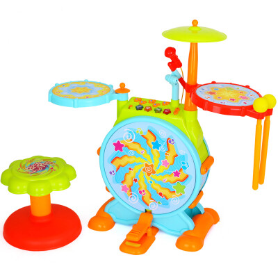 

Hui Le 666 Yue move jazz drum large children's drums drums drums drums children's music drums