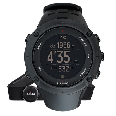 

Sung Tuo SUUNTO watch AMBIT3HR extension field 3 outdoor GPS climbing running cycling swimming sports watch male watch peak black heart rate SS020674000