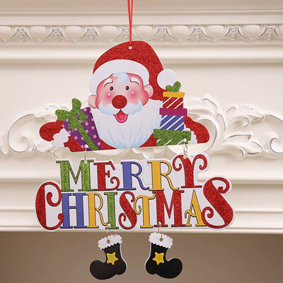 

Shengnishangpin Christmas decorations Christmas tree package Christmas wreath Christmas hat Christmas pendant accessories KT Santa