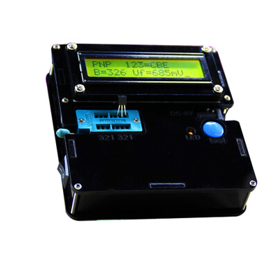 

Multifunctional Transistor Tester DIY Kit Resistor Capacitor Triode Electronic Measurement with Acrylic Shell&Parts Set
