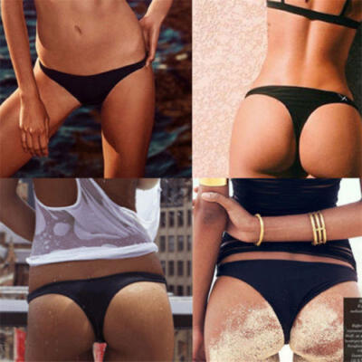 

Women Sexy Brazilian Bikini Swimwear Beach Bathing T-Back Bottom Thong G-string