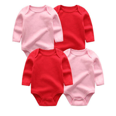 

4PCS Newborn Babywear Clothing Sets Baby Girl Clothes Cotton Rompers One-Pieces Baby Boy Clothes For Babies Bodysuits Unicorn