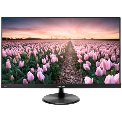 

ASUS VC279H 27-дюймовый IPS-экран с полным HD-узким фильтром ближнего света синего цвета не затмевает монитор экрана (интерфейс HDMI / VGA / DVI + встроенный динамик)