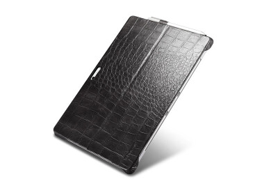 

icarer Cover For Microsoft Surface Pro 4 12 Case Sleeve Business Pouch New Embossed Crocodile pattern Genuine Leather Foli