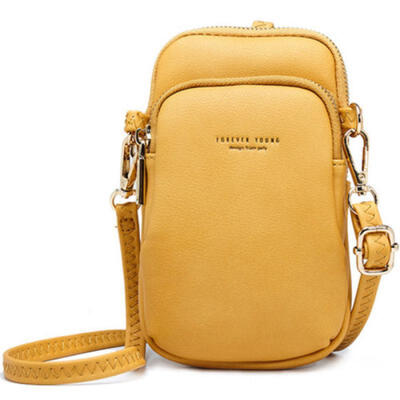 

Women Cross-body Cell Mobile Phone Case Shoulder Bag Pouch PU Handbag Purse New