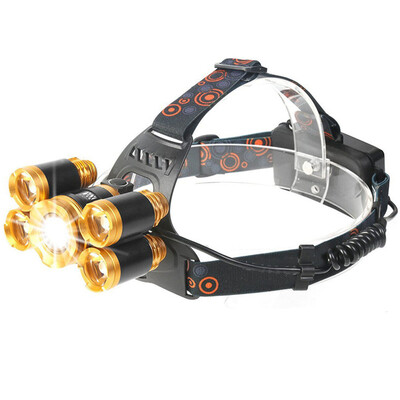 

YWXLight 40W Super Bright Rechargeable Zoomable Waterproof Head Torch for Outdoor Hiking