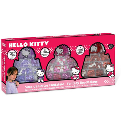 

Hello Kitty Hello Kitty colorful beads set hand-made bead decoration toy gift set HKC228