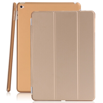 

Cool Le Feng Apple iPad AIR1 Case Sleeping Wake Up / Sandue Leather Case / Stent Leather Case Матовая оболочка iPad air1 Flat Case 9.7 "- Золото