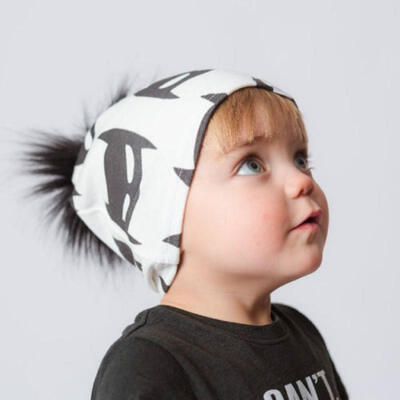 

Kids Toddler Children Baby Batman Beanie Hat Boy Girl Fur Pom Bobble Crochet Cap