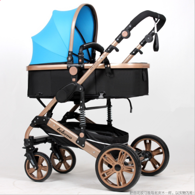 

Belecoo baby stroller high landscape can sit&lie flat two-way shock absorber baby stroller light folding hand baby stroller ne