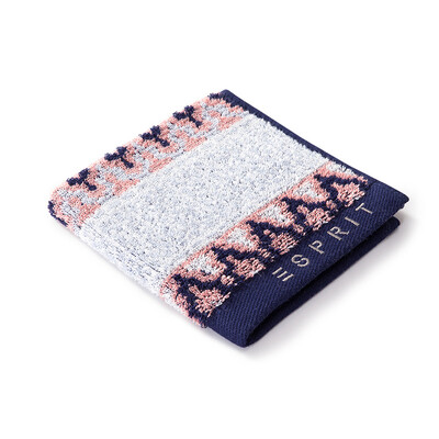

ESPRIT cotton towel household soft absorbent square blue WaTL01