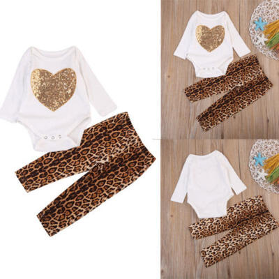 

AU Stock Toddler Baby Boy Girl Outfit Long Sleeve Romper Pants Legging Jumpsuits