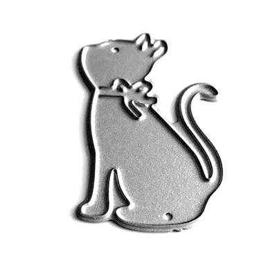 

UpperX Scrapbooking Dies - Cutting Dies - DIY Album - Embossing Card Scrapbooking Album Kitten