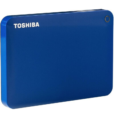 

Toshiba Canvio Connect II USB30 25" External Hard Disk Drive Mobile HDD Desktop Laptop Encryption HDTC810YK3AA