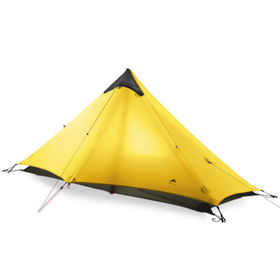 

1 Person Oudoor Ultralight Camping Tent 3 Season Professional Trekking Pole Tent