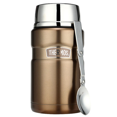 

[Jingdong supermarket] THERMOS meal magic teacher braised pot braised beaker 710ml high vacuum stainless steel SK-3020 RD