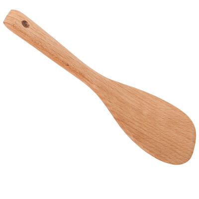 

Double gun (Suncha) beech wood shovel no paint no wax short handle shovel Sheng rice spoon wood rice spoon CZ3221