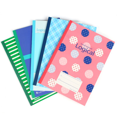 

Nakabayashi Depression Japan Import Logic B5 30 Line Binding Notepad Soft Copy Random Cover NBT-AB 5 sets