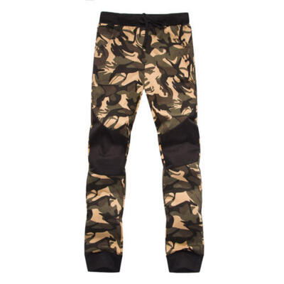 

NEW Mens Pants New Fashion Middle Waist Camouflage Wear Casual Military Multi