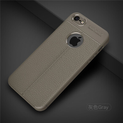 

Fivice iphone 55SSE case Luxury leather TPU silicone anti-fall soft shell phone case