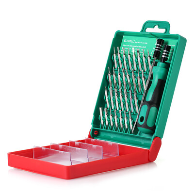

ELECALL Magnetic Screwdriver Set CR-V Bits Precision 33 in 1 Screw-driver Bit Screw Driver Multi-functional DIY Repair Tool Kit