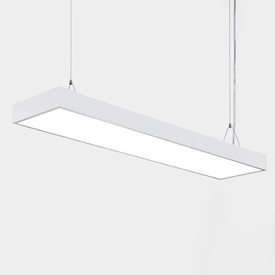 

Baycheer HL487100 Office White Aluminum LED Linear Pendan