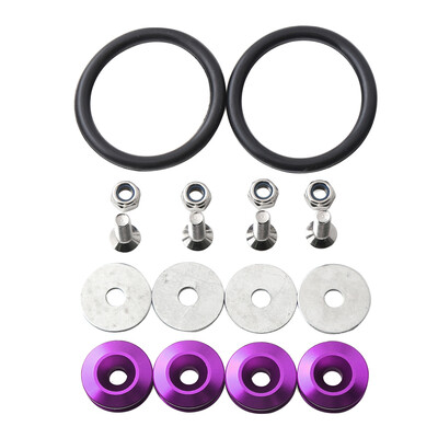

Universal Quick Release Fastener Bumper Fender Trunk Hatch Washer Screws Kit Set