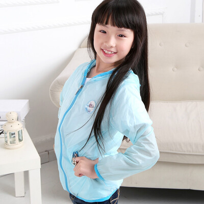 

Disney (DISNEY) children skin clothing YQ3004C princess lake blue 120cm