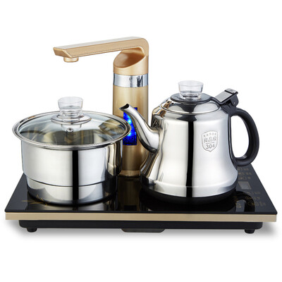 

QLT all intelligent automatic water bottle kettle water heater tea tray 304 stainless steel electric kettle electronic tea tray tea machine tea set QLT-T135H